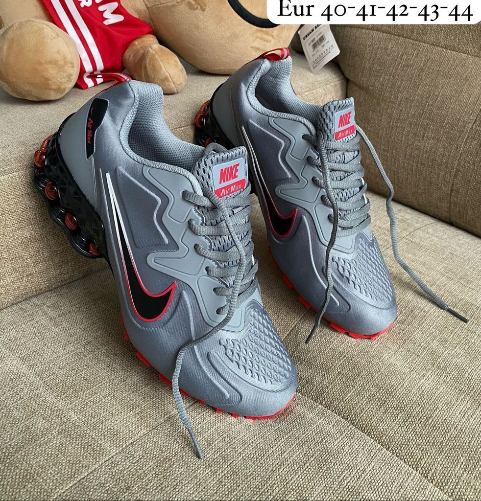 Nike Shop Burbuja Gris Rojo Claro NK476