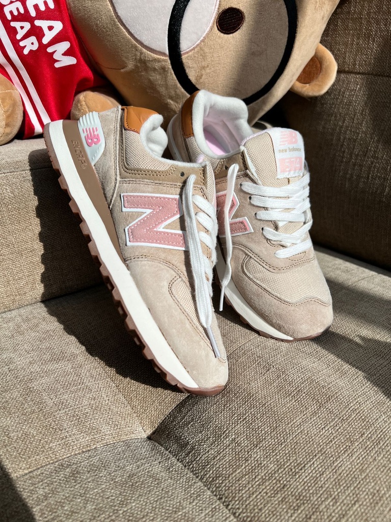 New Balance 574 Beige Rosado NB113