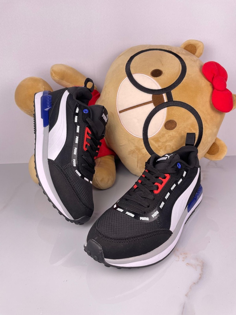 Puma Nitro Negro Talon Rojo  PM159