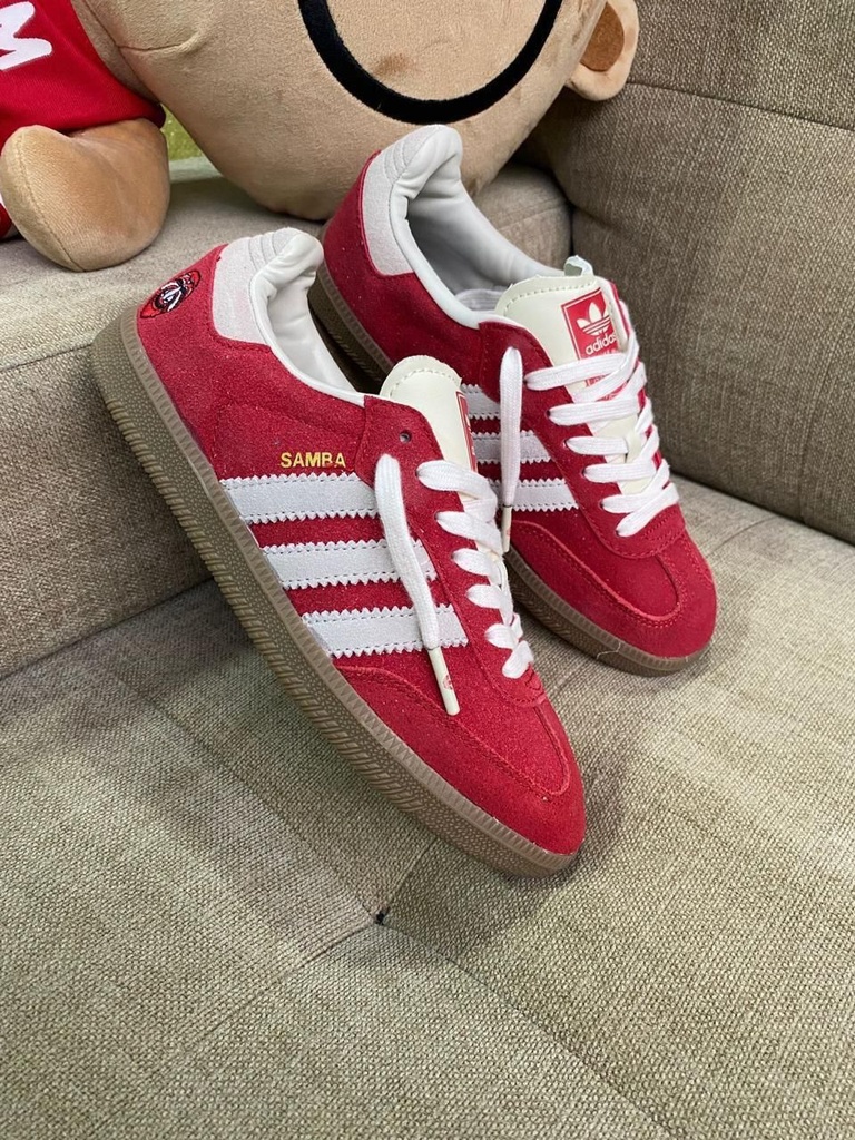 Adidas Samba Rojo Blanco AD461