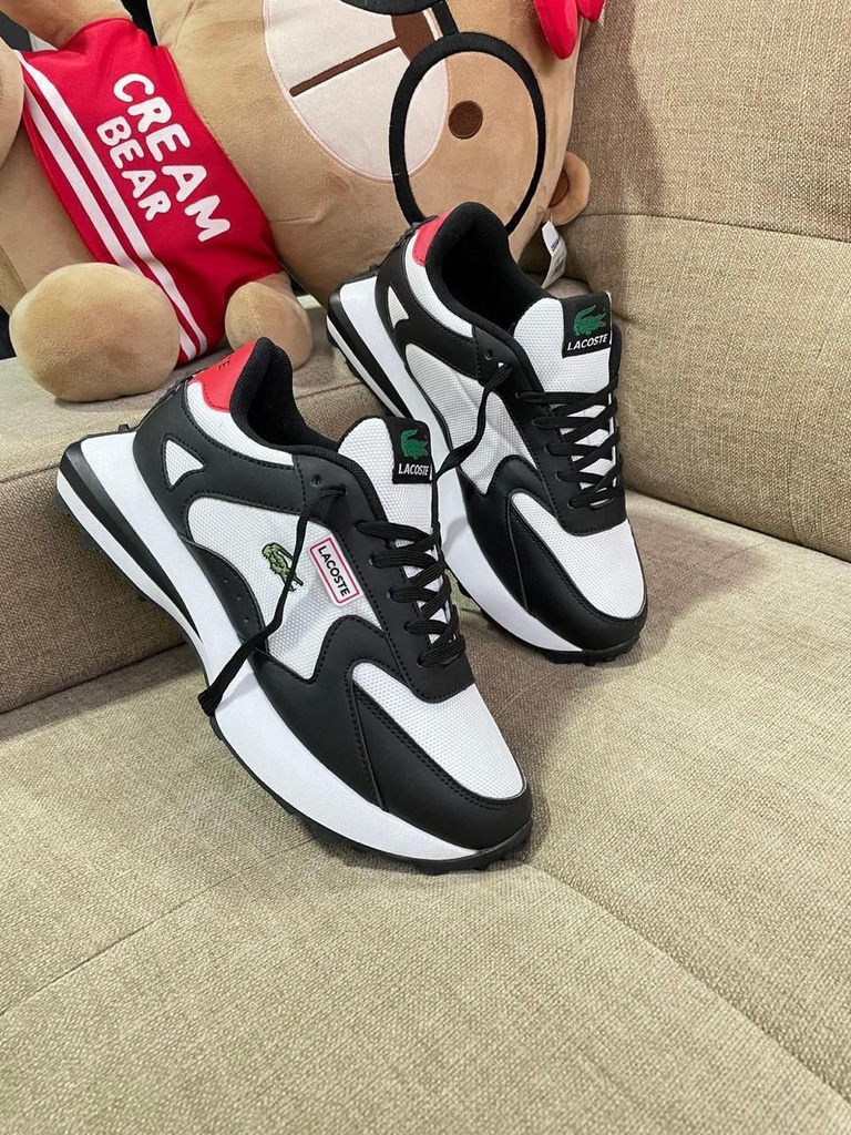 Lacoste Endliner Negro Rojo LE48