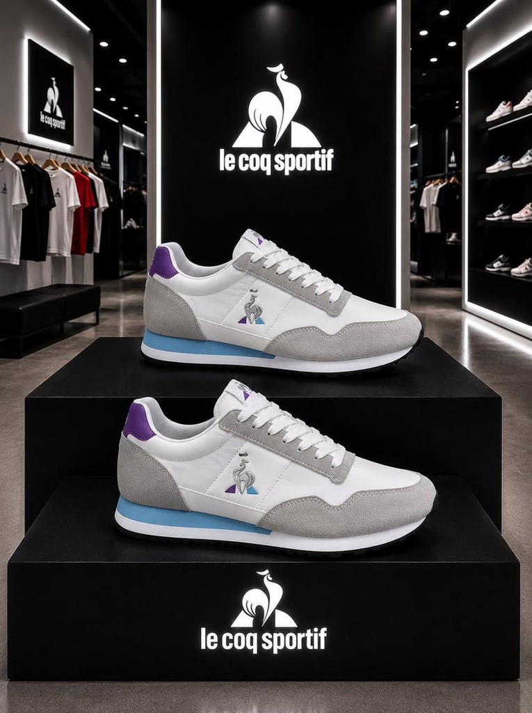Le Coq Blanco Morado Azul LC77 