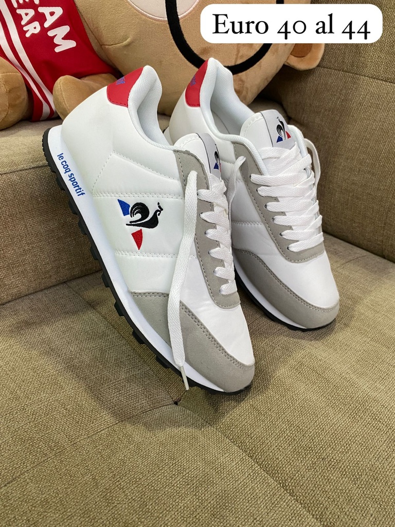 Le Coq Sportif Blanca Talon Rojo LC73