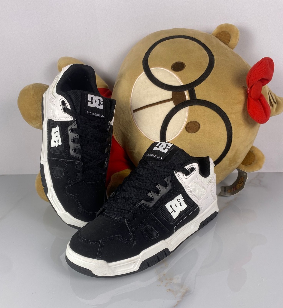 Dc Shoes Blanca Negro DG44 