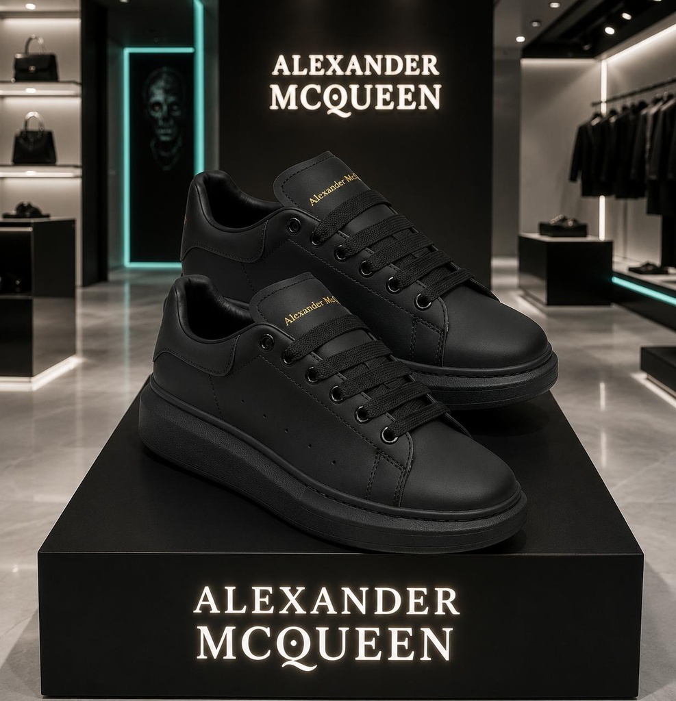 Alexander Mcqueen Negro Todo MQ7