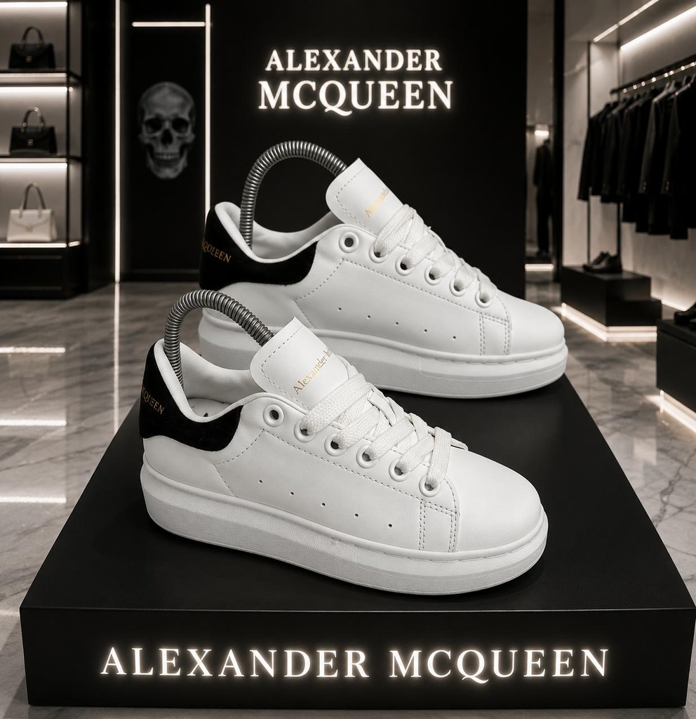 Alexander Mcqueen Blanca Negra MQ5