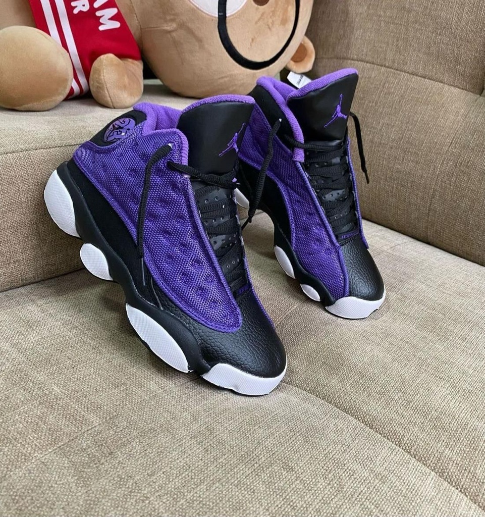 Jordan Retro 13 Negro Morado JD206