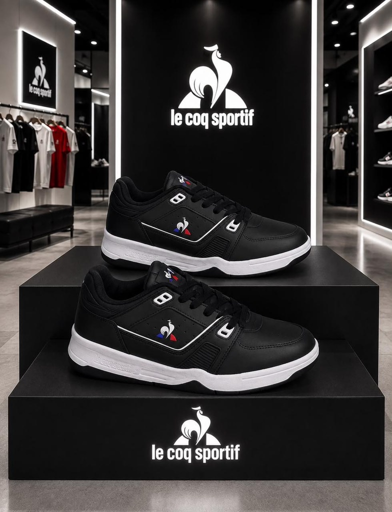Le Coq Comfort Negro Blanco LC79