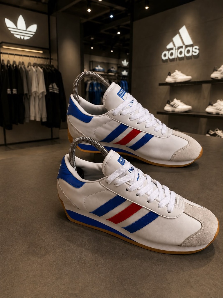 Adidas Country Blanco Azul Rojo AD69