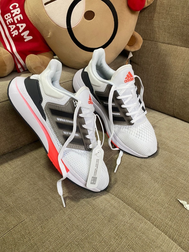 Adidas EQ21 Blanco Naranja AD444