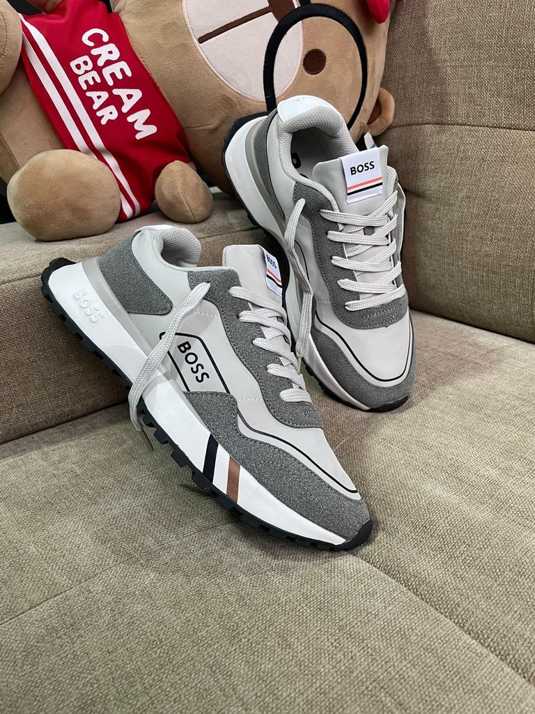 Hugo Boss Doble Linea Gris HB17