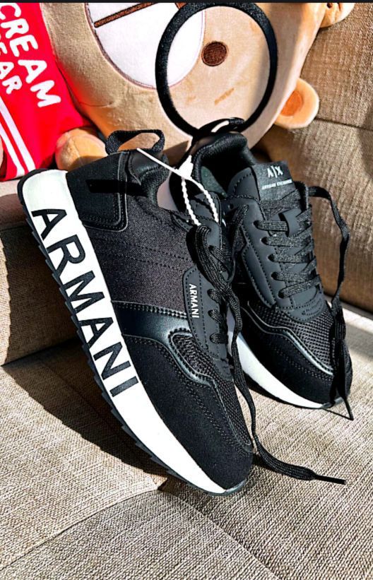 Armani Exchange Negro Blanco AR12