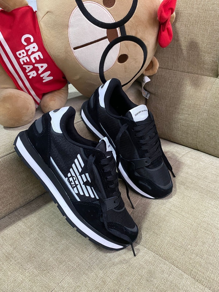 Emporio Armani Negro Blanco AR10