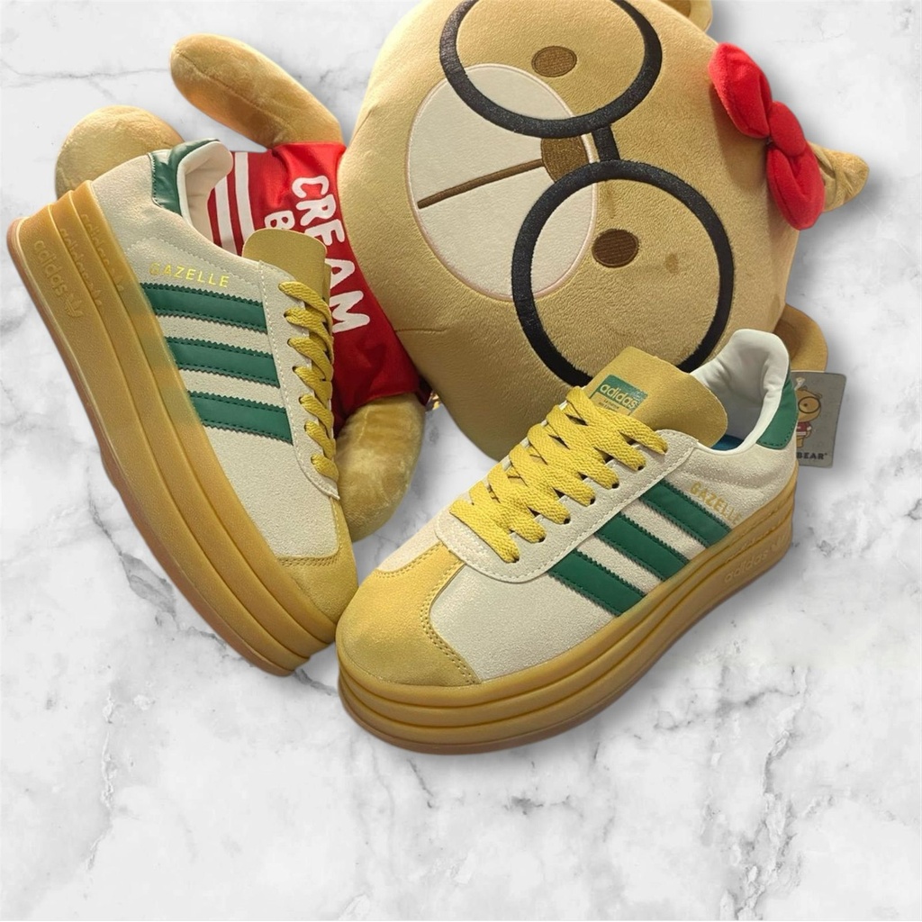 Adidas Gazelle Verde Gris AD462
