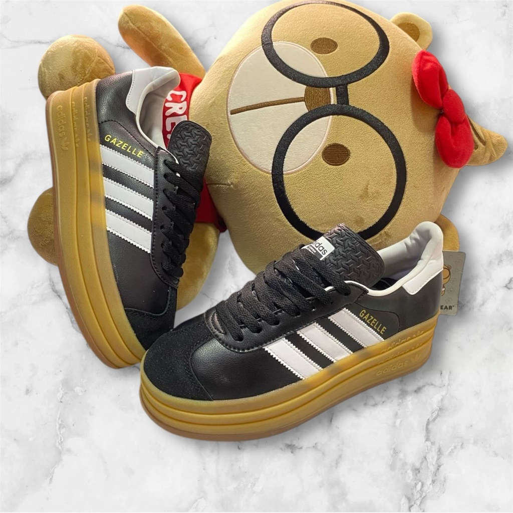 Adidas Gazelle Negro Suela Goma AD451