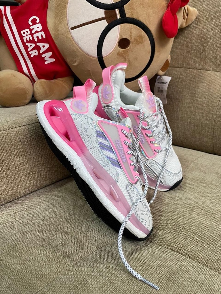 Adidas London Blanco Rosado AD426