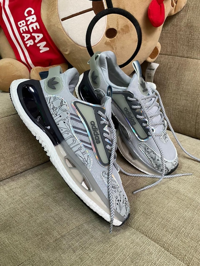 Adidas London Gris Negro AD424