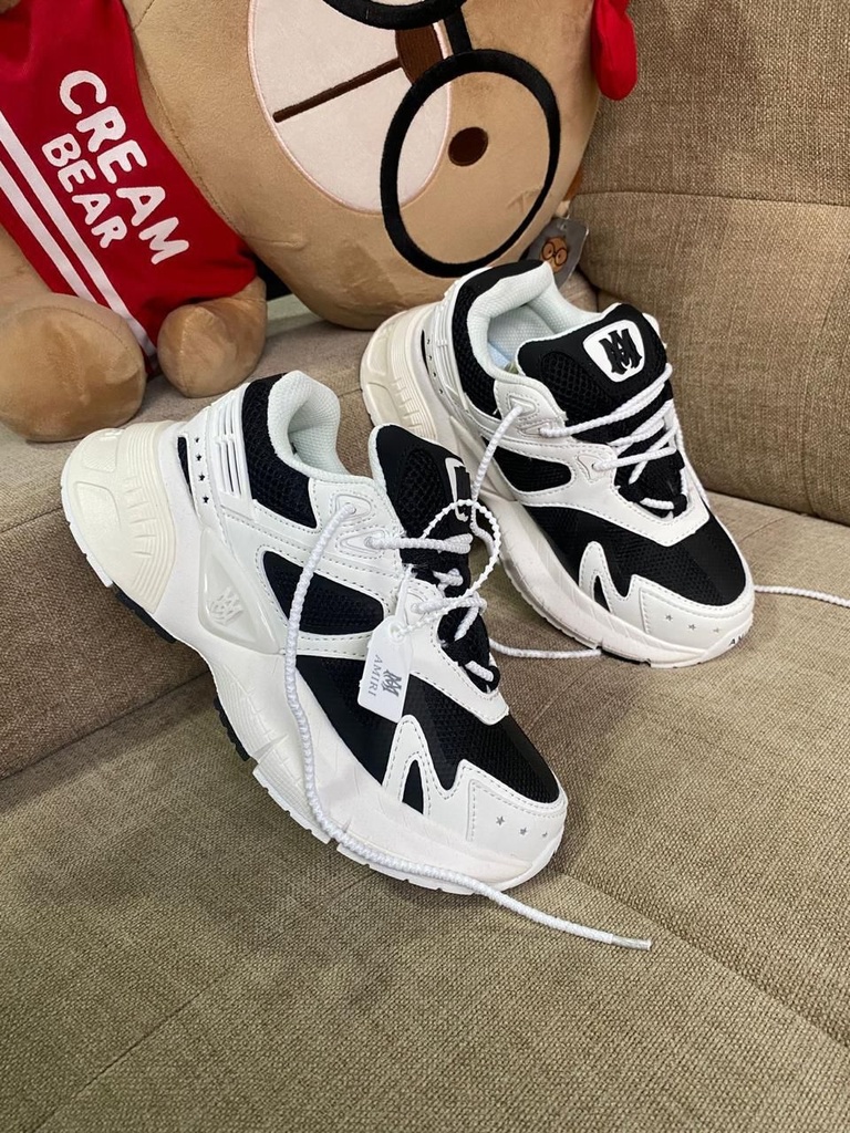 Amiri Runner Blanco Negro AM19