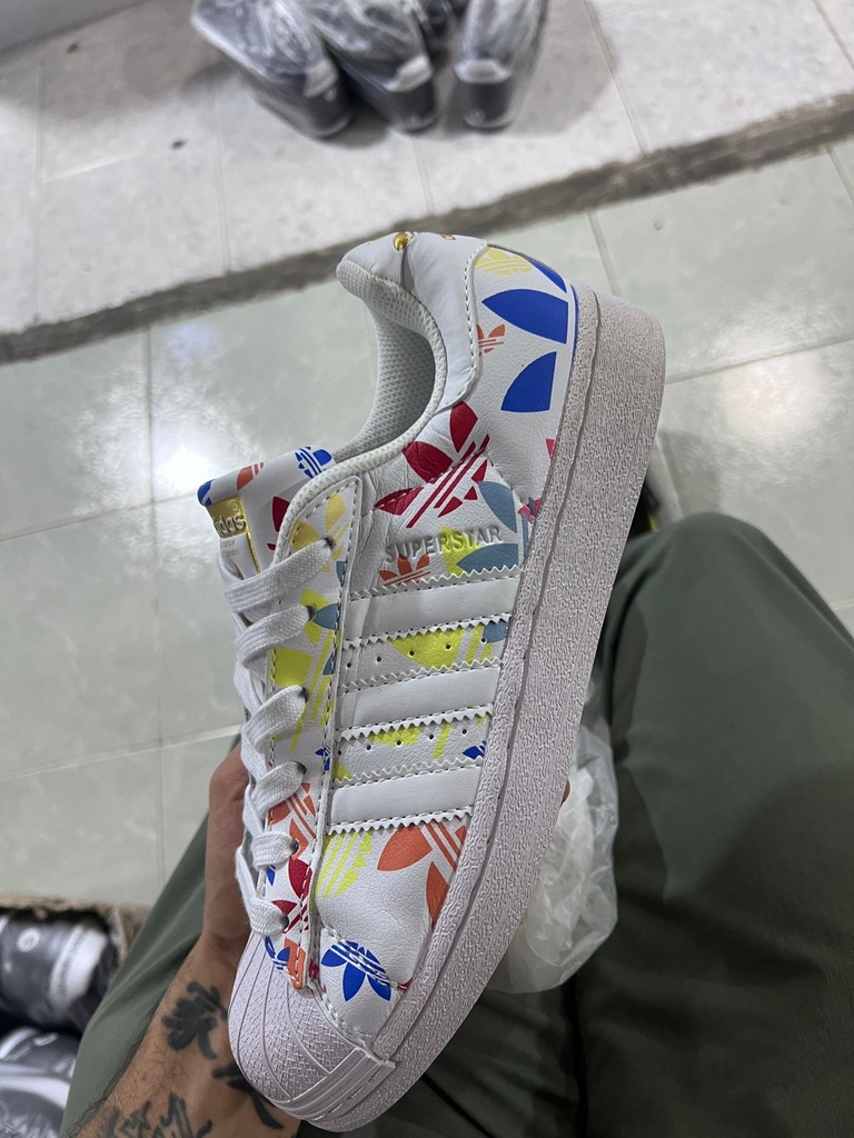 Adidas Superstar Blanco Colores AD237