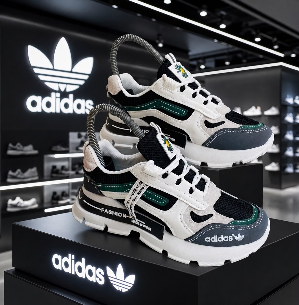 Adidas Fashion III Negro Blanco AD324