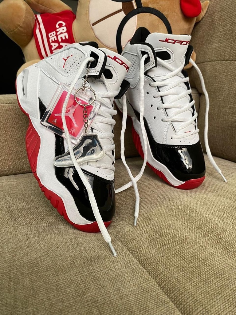 Jordan B-Loyal White Red Black JD225