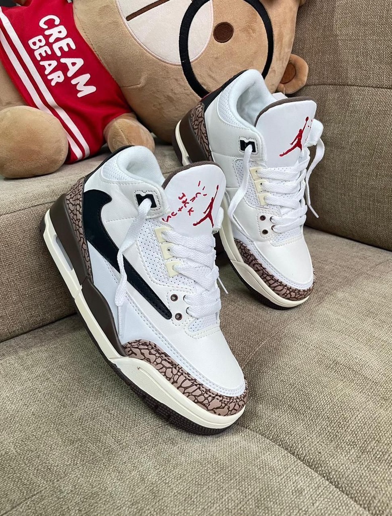 Jordan Retro 3 Travis Blanco Cafe JD228