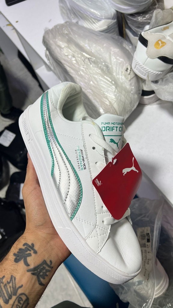 Puma Mercedes 2022 Blanco Plateado PM70