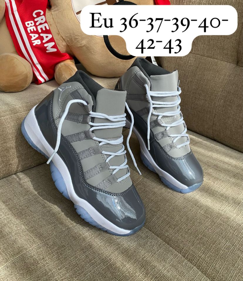 Jordan Retro 11 Bota Gris Azul JD147