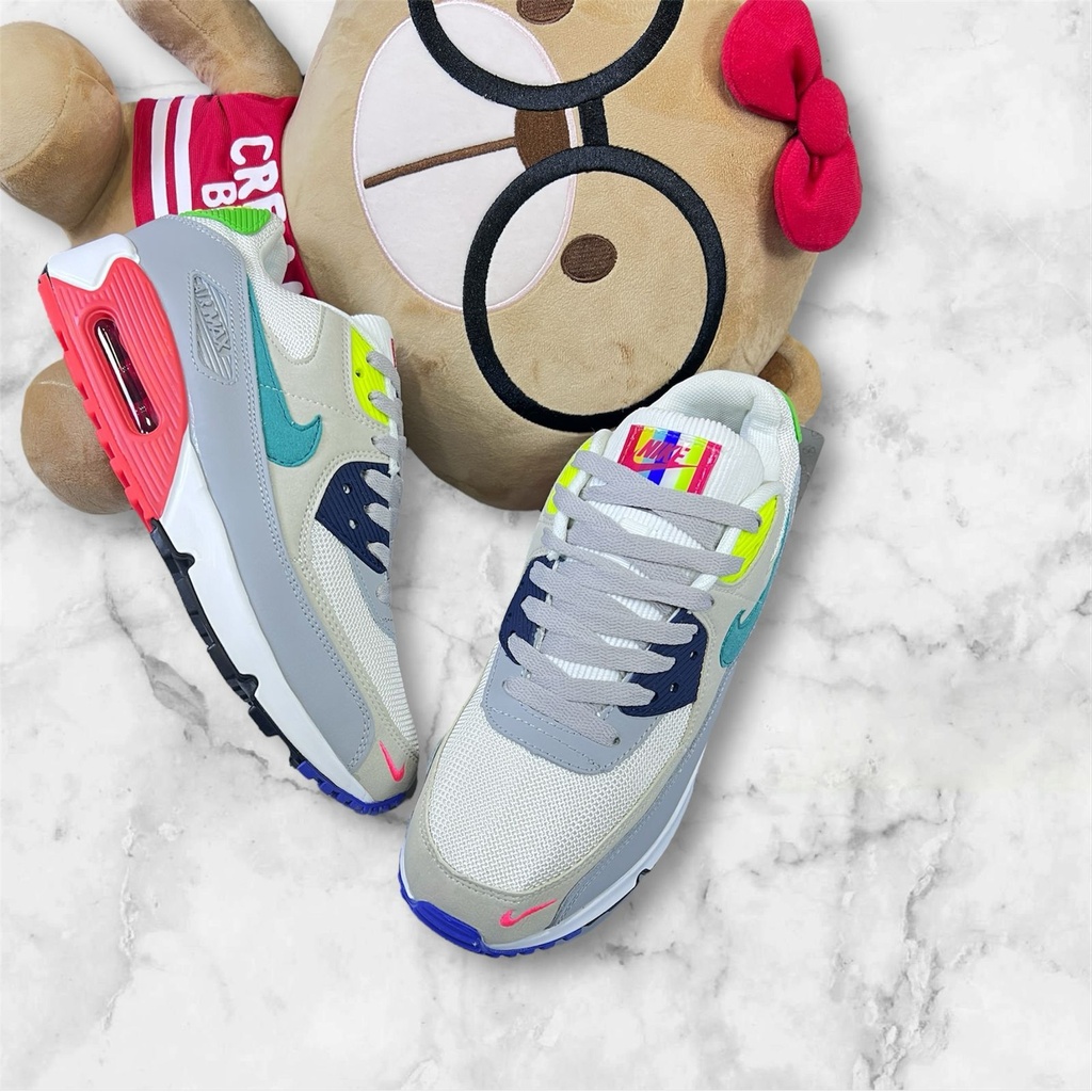 Nike Air Max Gris Verde Nk337