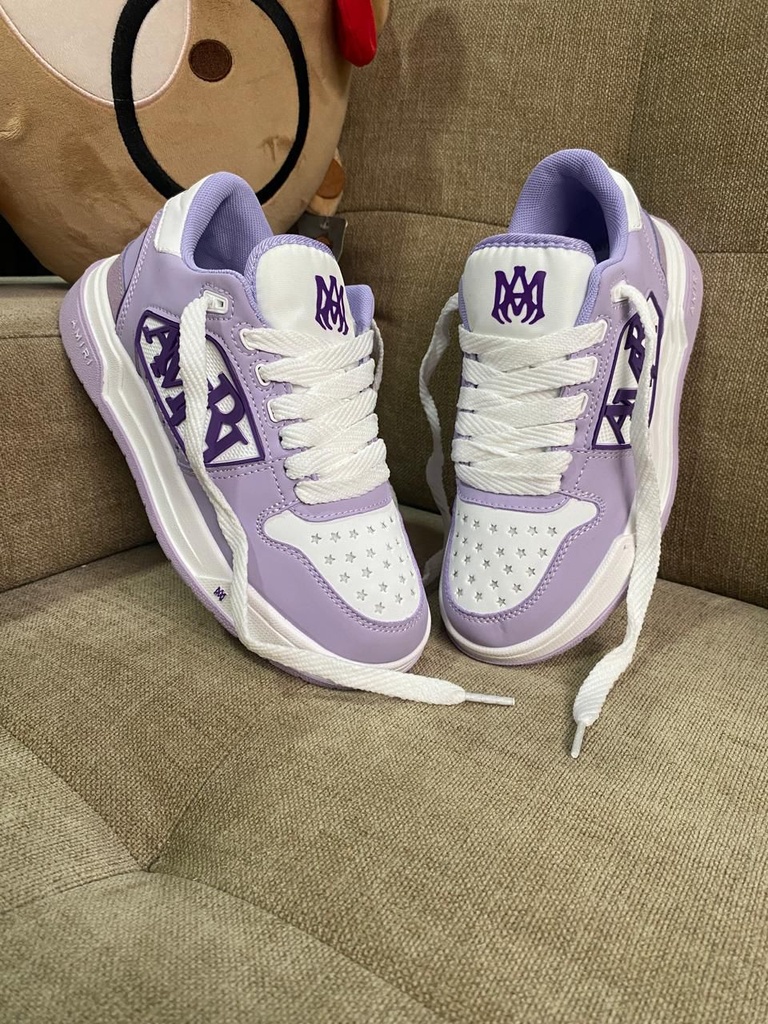 Amiri Letras Blanco Morado AM14
