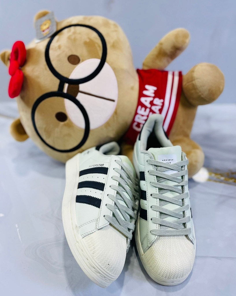 Adidas Superstar Verde Negra AD307