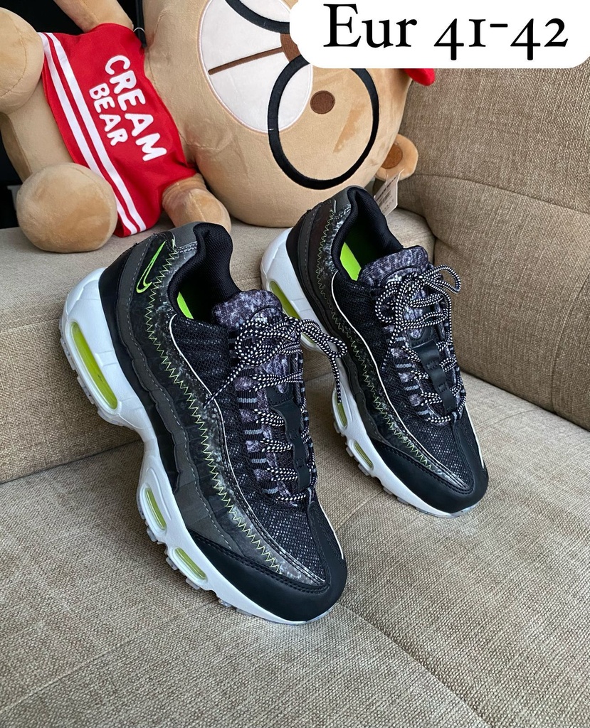 Nike 7 Camaras Gris Verde Suela Blanca NK376