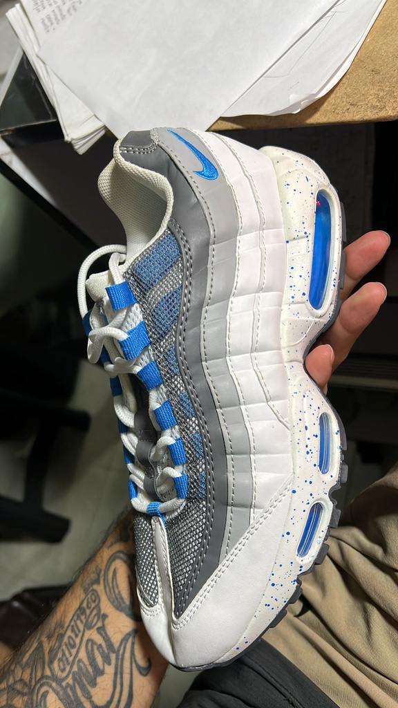 Nike 7 Camaras Blanco Azul