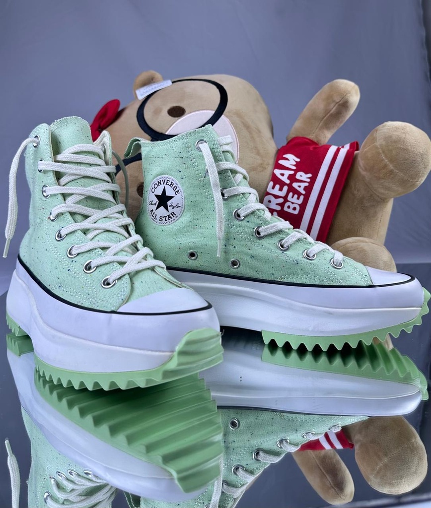 Converse Plataforma Verde Chispas CV23