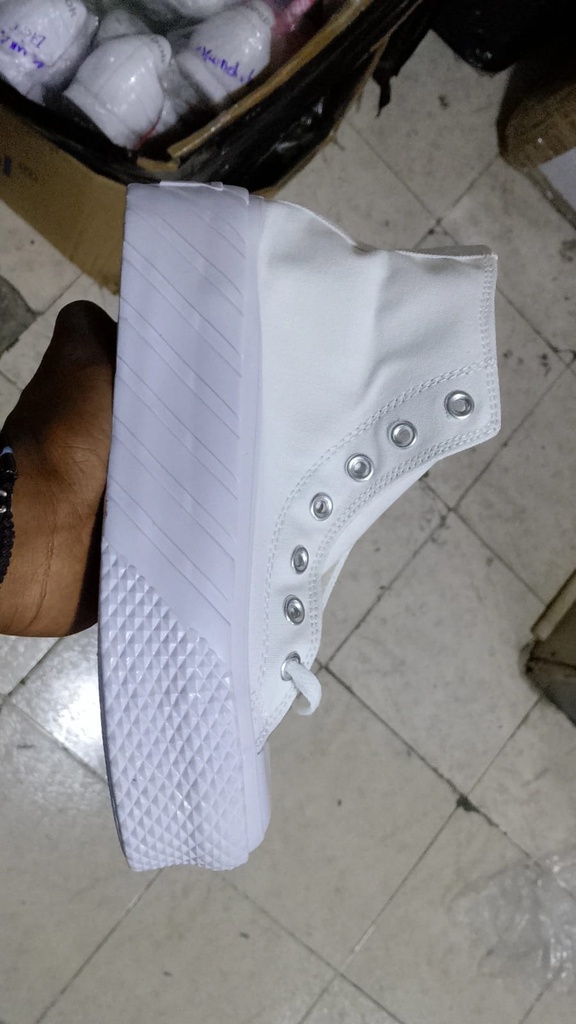 Converse Blanco Plataforma CV37