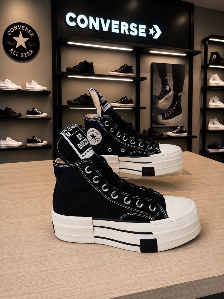 Converse DRK Plataforma Negro CV91