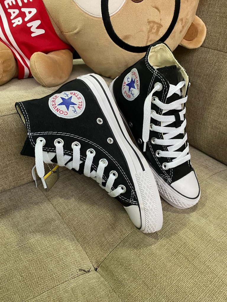 Converse Clasico Bota Negro CV10005