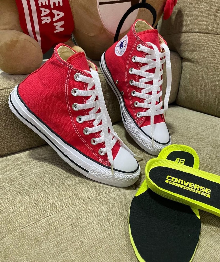 Converse Clasico Bota Rojo