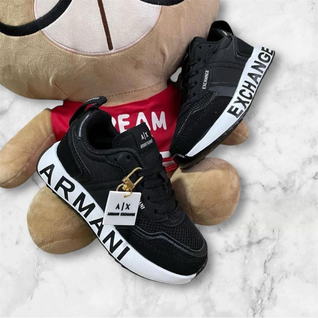 Armani Niño Negro Blanco NN193