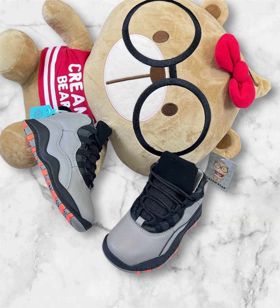 Jordan Retro L Gris Naranja NN183