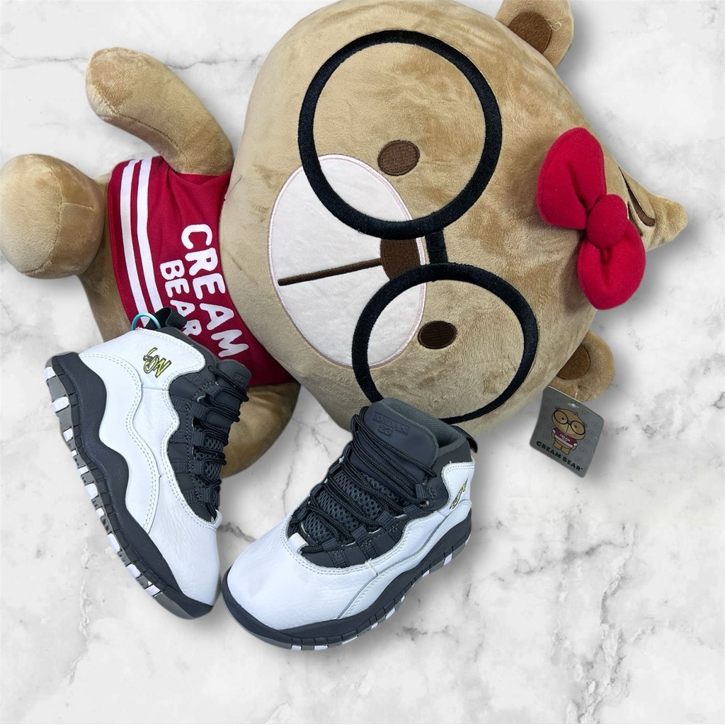 Jordan Retro L Blanca Gris NN177