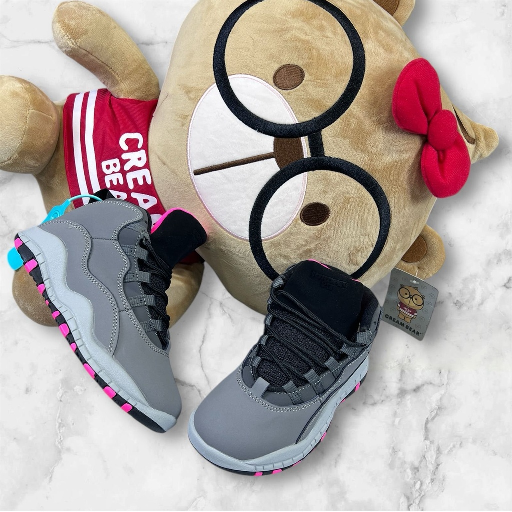 Jordan Retro L Gris Fuscia Neon NN187