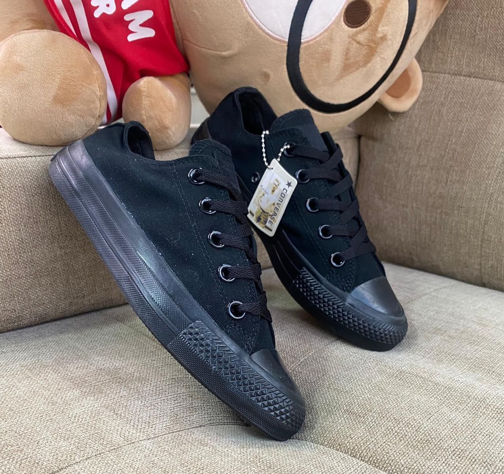 Converse Clasico Negro Todo CV35-2
