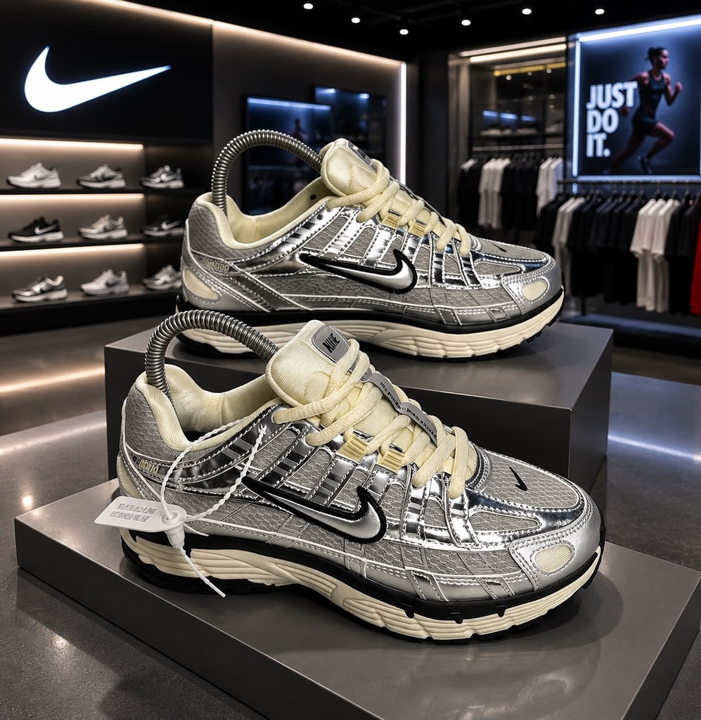 Nike  P6000 Gris Suela Beige 
