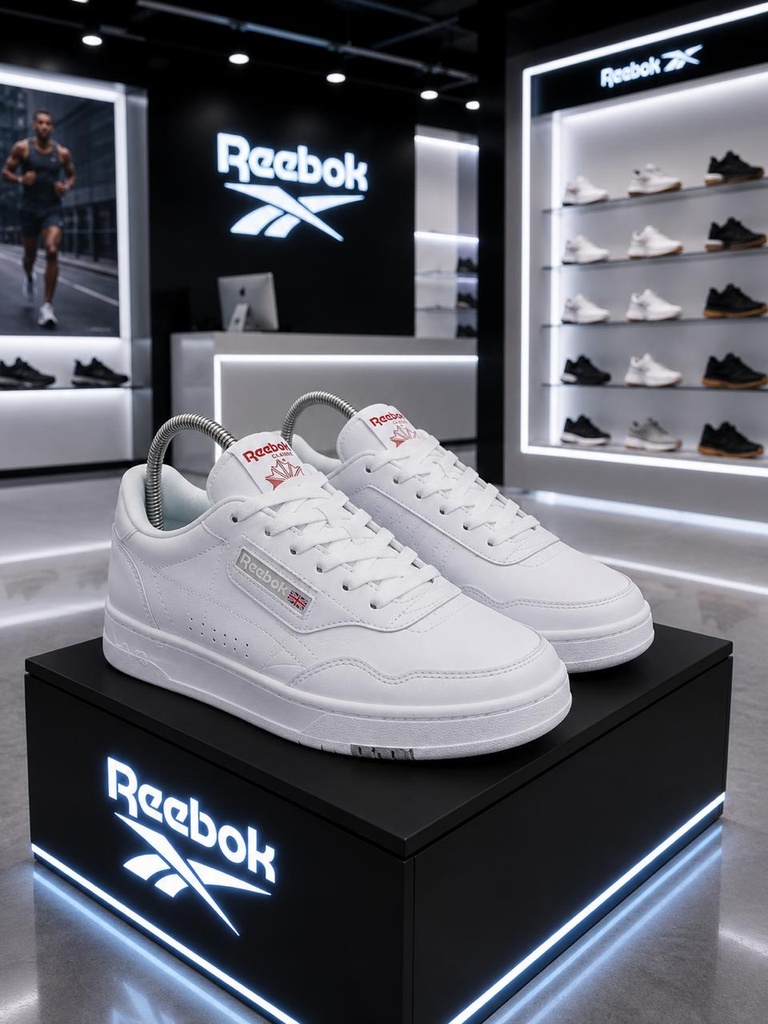 Reebok Tabla Toda Blanca