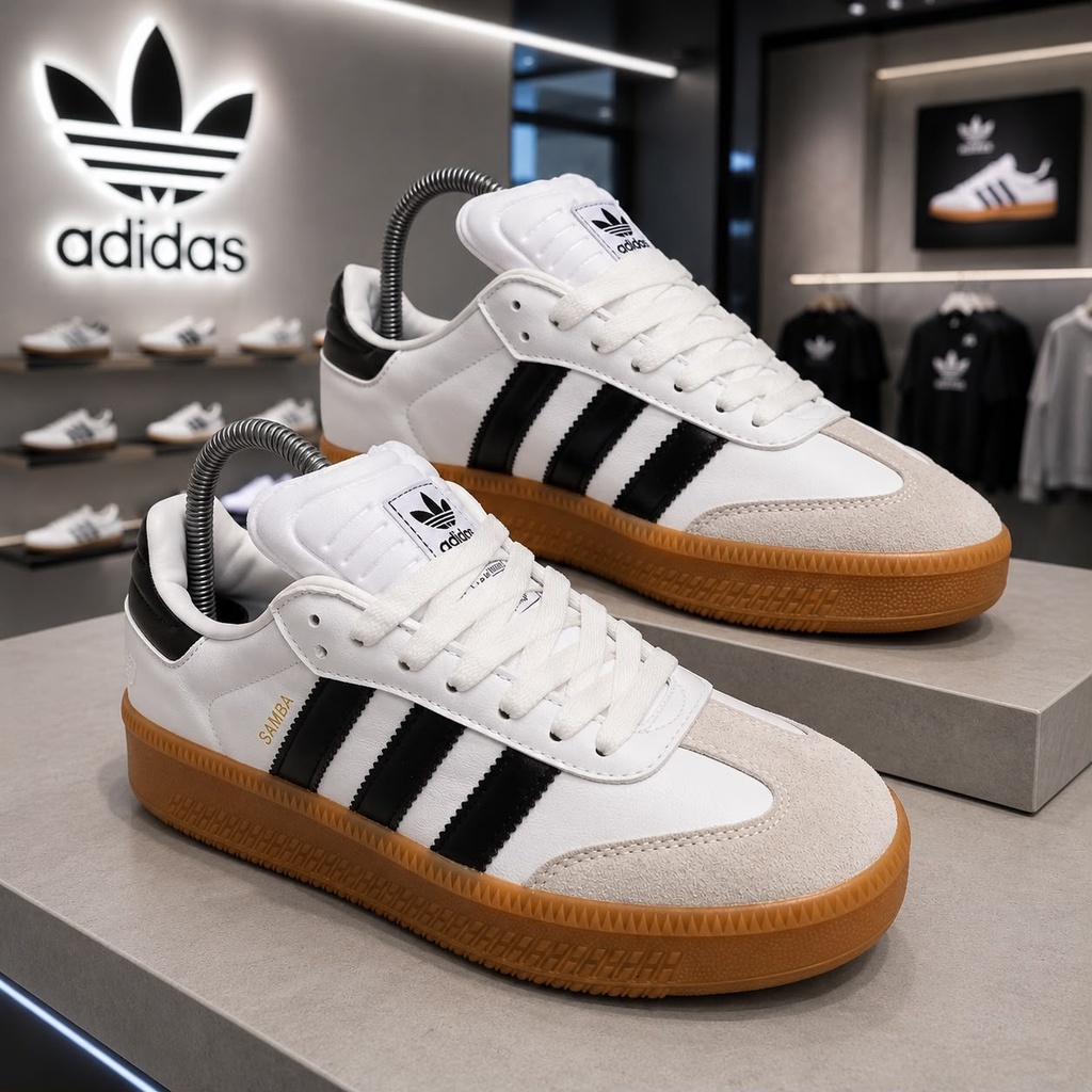 Adidas Samba Blanco Suela Goma