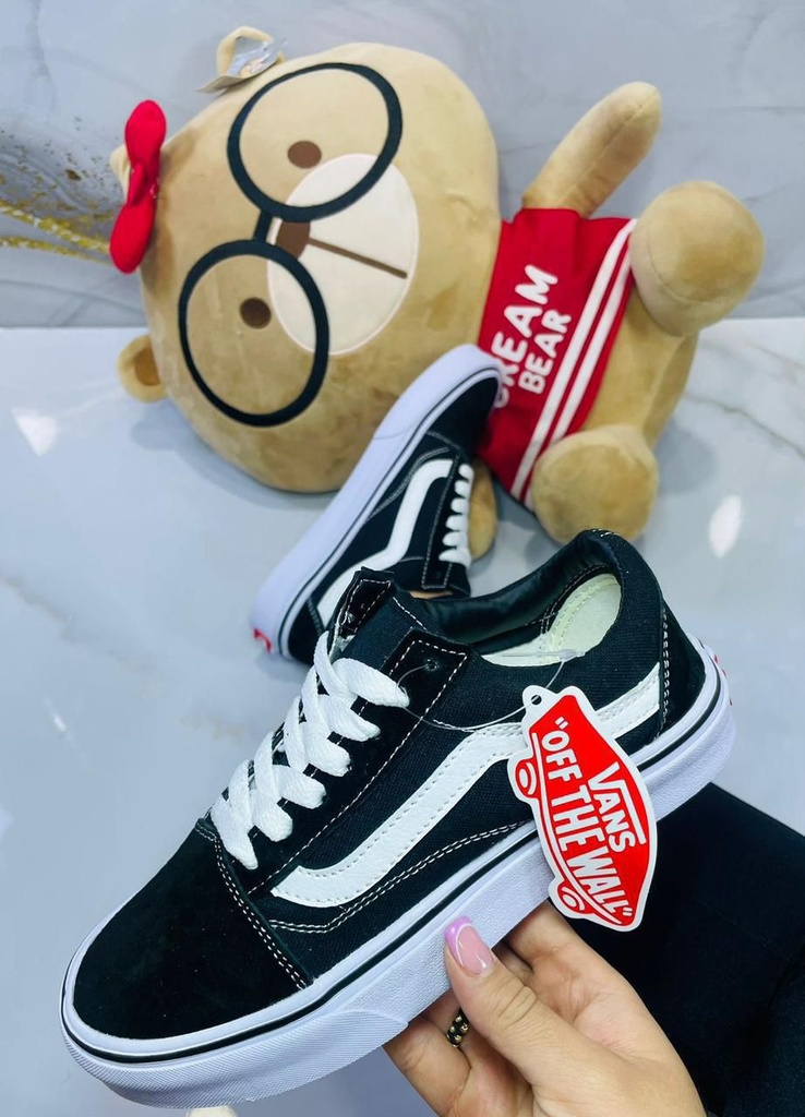 Vans Linea Negro Blanco