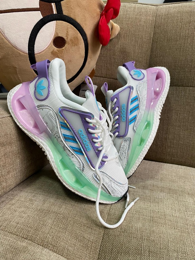 Adidas London Blanco Morado