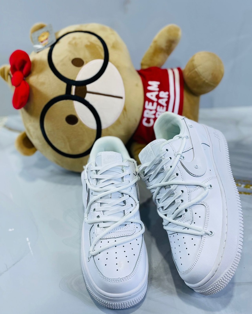 Nike AF1 Blanco Cuero 