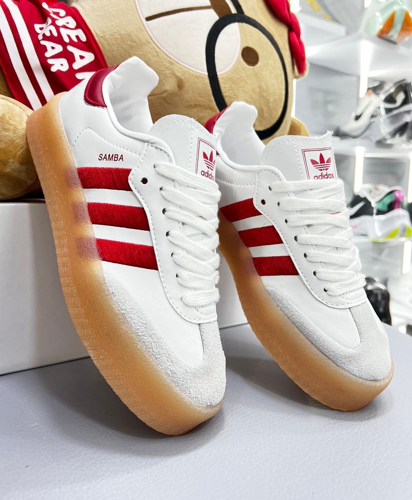 Adidas Samba Blanca Linea Roja AD470 (copia)